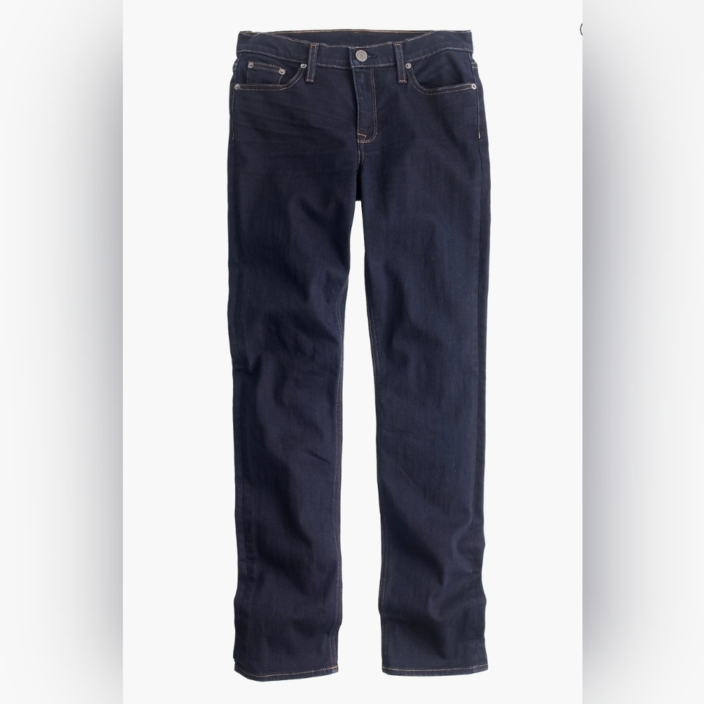 J. Crew Women's Dark Indigo Matchstick Denim Jeans